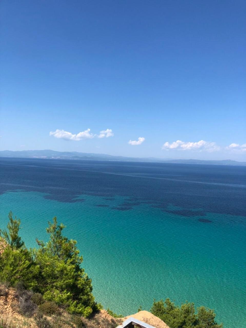 Blue Thea Luxury Villa In Afitos 외부 사진