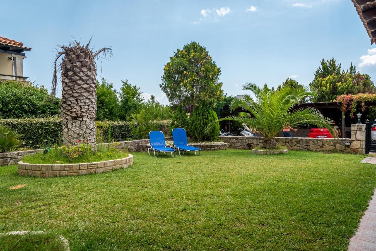 Blue Thea Luxury Villa In Afitos 외부 사진