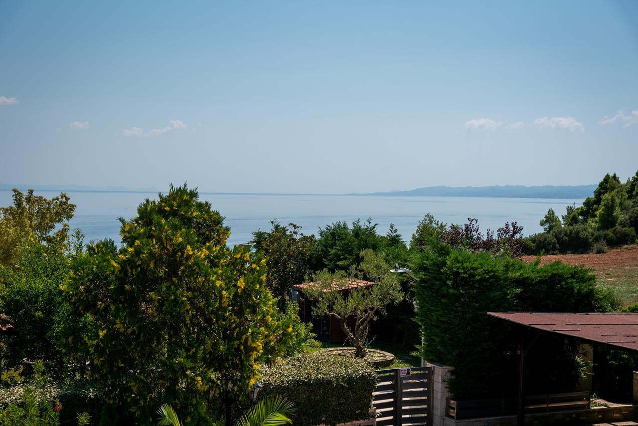 Blue Thea Luxury Villa In Afitos 외부 사진