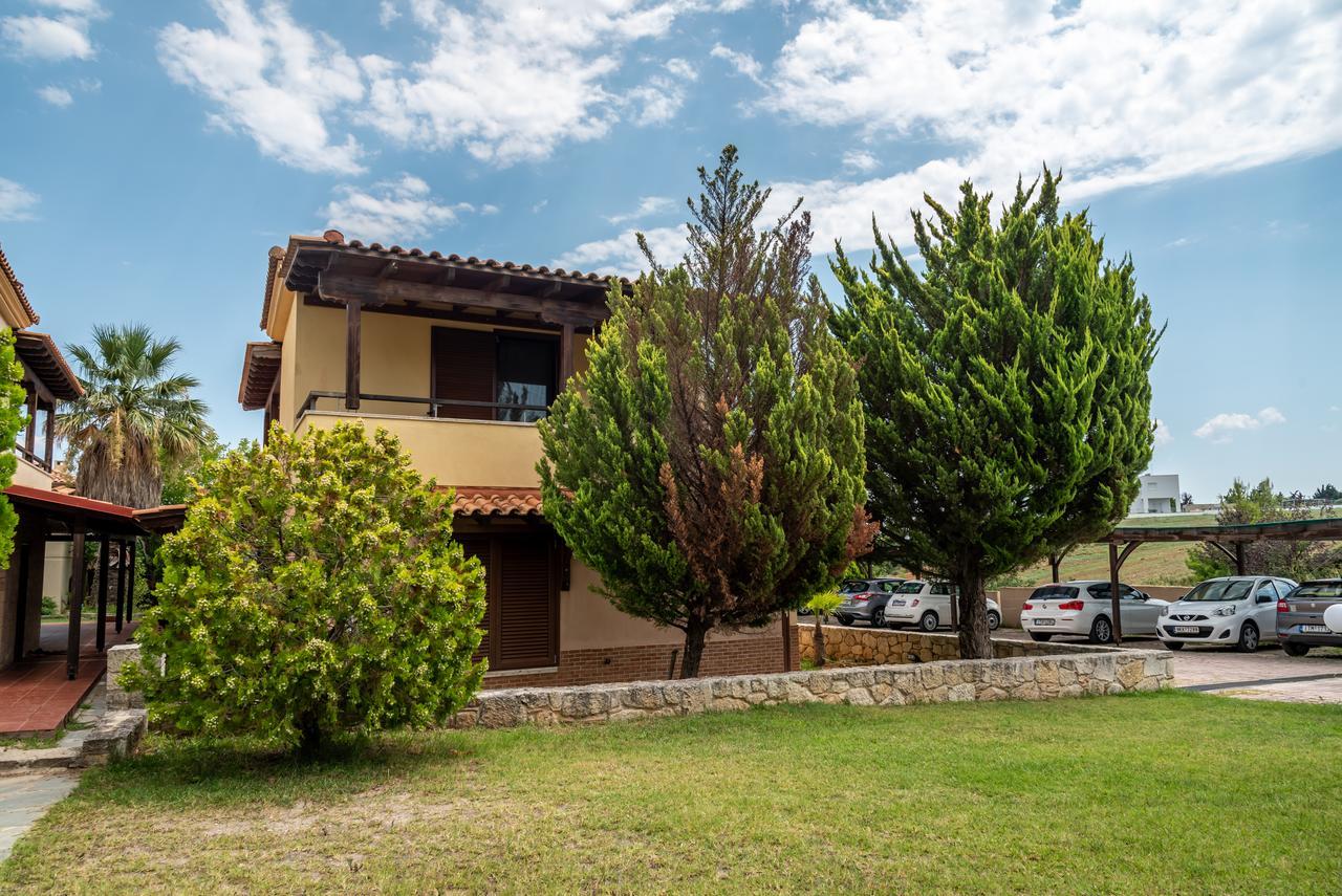 Blue Thea Luxury Villa In Afitos 외부 사진